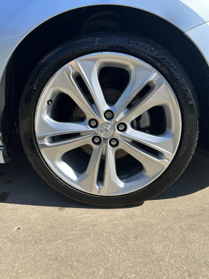 Dodge wheel after full decontamination
